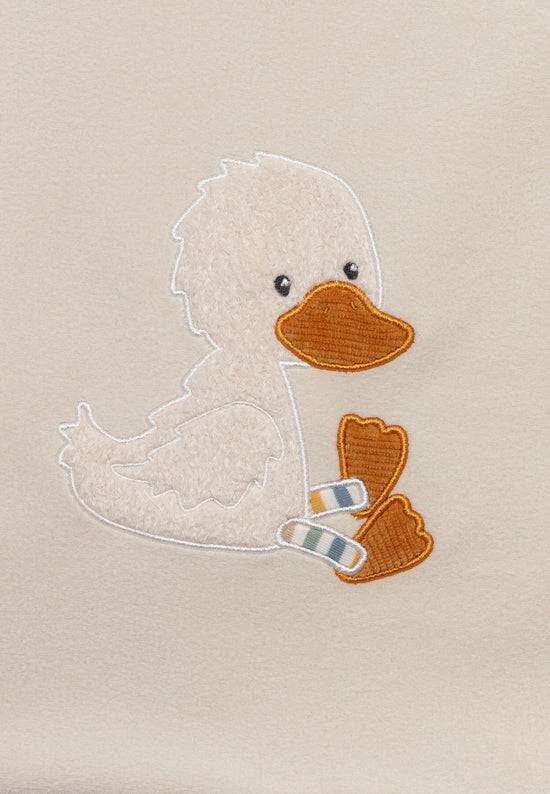 Sterntaler Babydecke Ente Edda aus wärmendem Microfleece in ecru Saisonale Angebote