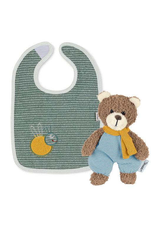 Sterntaler Geschenk-Set Bär Ben in Grün, Braun und Blau Sonderangebote