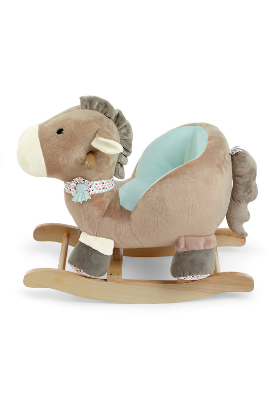 Sterntaler Schaukeltier Pony Pauline in Braun und Türkis Neueste Stile