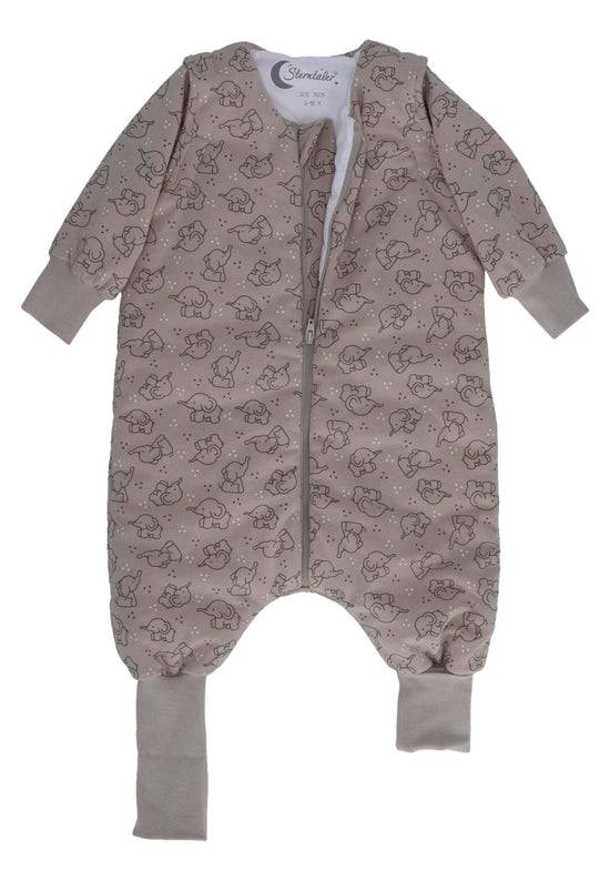 Sterntaler Schlafsack mit Beinen 90cm Elefant Eddy in Beige Nur noch ein Tag übrig