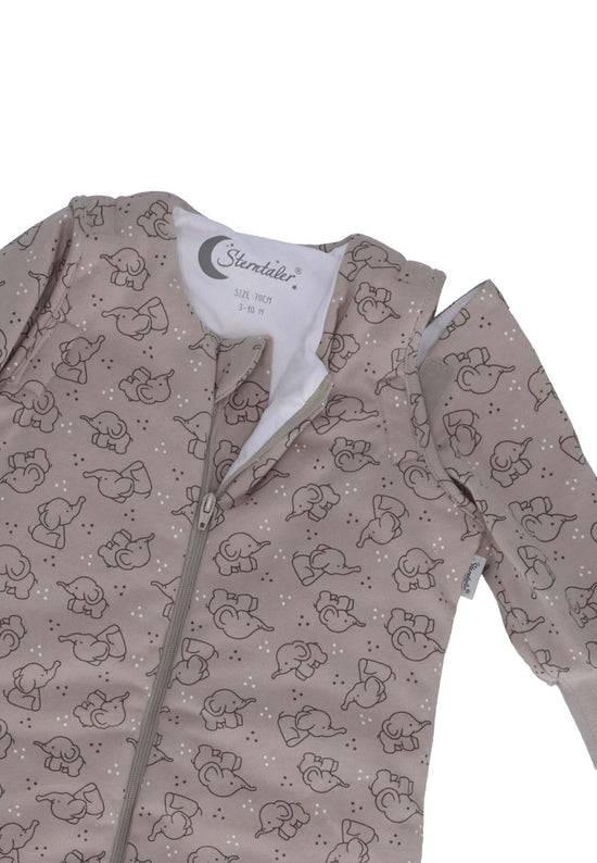 Sterntaler Schlafsack mit Beinen 90cm Elefant Eddy in Beige Nur noch ein Tag übrig
