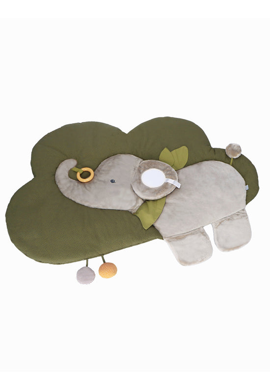Sterntaler Krabbeldecke Motiv Wolke mit Elefant Eddy, Grau Riesige Rabatte