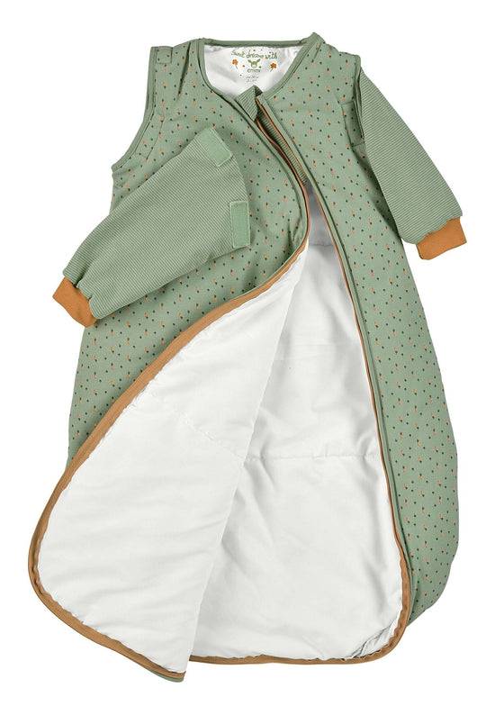 Sterntaler Schlafsack mit Ärmeln 90cm Esel Emmilius in Grün 50% Rabatt mit kostenlosem Versand