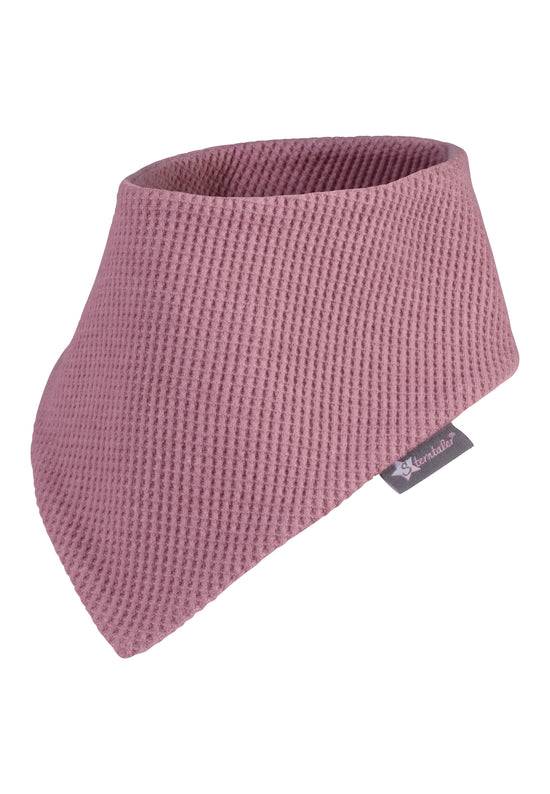 Sterntaler Halstuch aus Waffelpique in graublau oder mattrosa Flash Sale