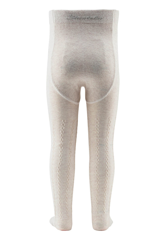 Sterntaler Baumwoll-Mischgewebe Strumpfhose mit Zopfmuster Heißer Verkauf
