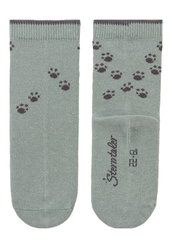 Sterntaler Socken 3er Pack Waldtiere, Tatzen und Rippenmuster Große Rabatte
