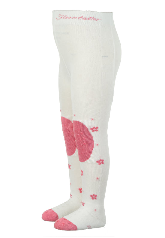 Sterntaler Krabbelstrumpfhose Mabel mit Po-Motiv in Ecru Räumungsverkauf