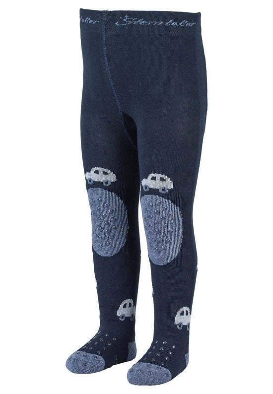 Sterntaler Krabbelstrumpfhose Auto mit Po-Motiv in Marine Kauf eins, bekomm eins gratis