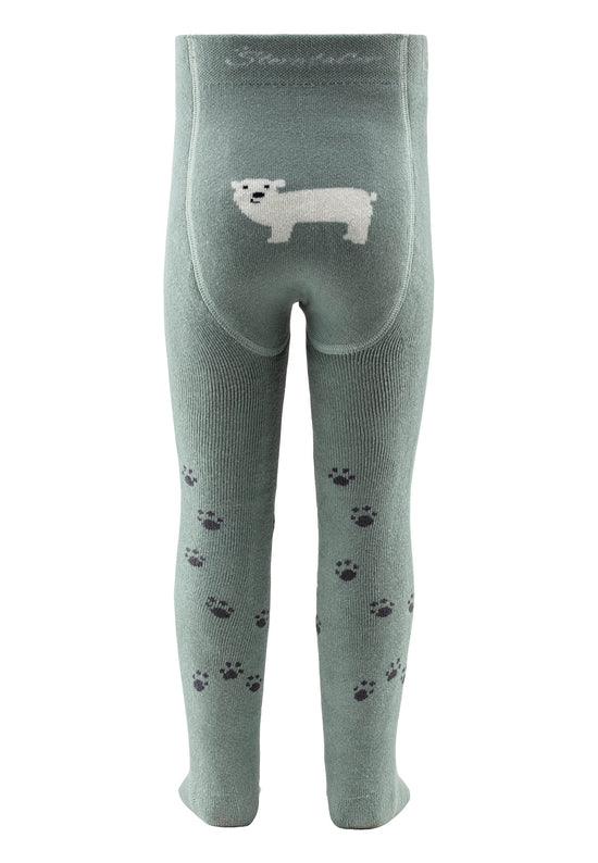 Sterntaler Strumpfhose mit Innenfrotte und Eisbär Motiv Super Sparpreis