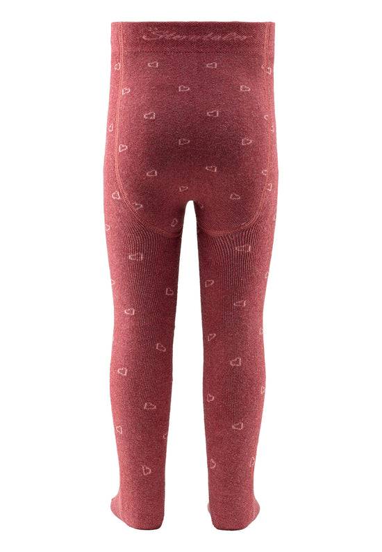 Sterntaler Strumpfhose aus Baumwoll-Mix mit Herzen Kostenlose Rückgabe