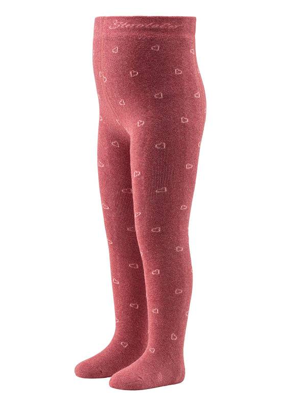 Sterntaler Strumpfhose aus Baumwoll-Mix mit Herzen Kostenlose Rückgabe