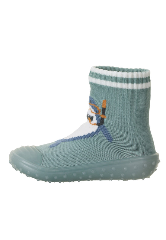 Sterntaler Adventure-Socks mit Motiv Hai in Dunkelgrün JETZT KAUFEN