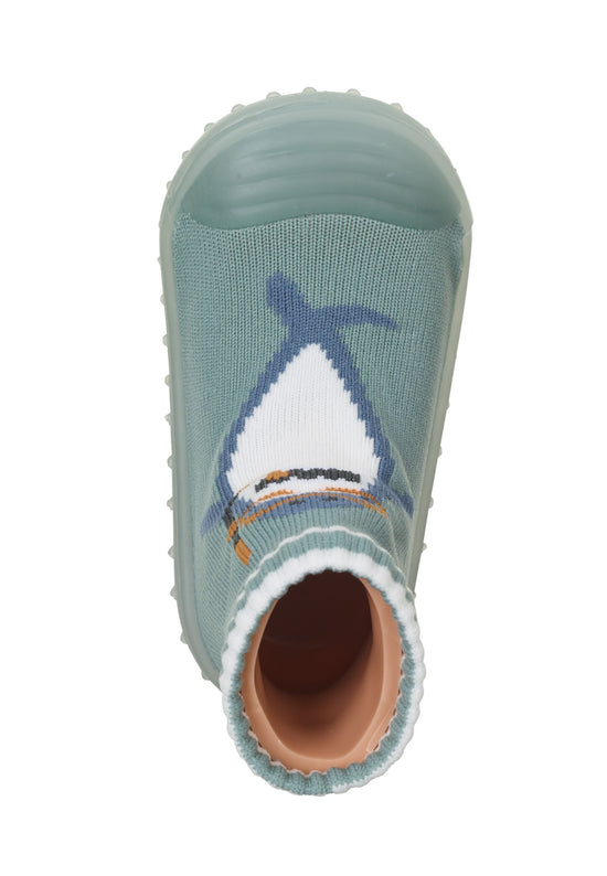 Sterntaler Adventure-Socks mit Motiv Hai in Dunkelgrün JETZT KAUFEN