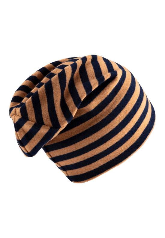Sterntaler Beanie aus Microfleece bedruckt mit Ringeln 50% Rabatt mit kostenlosem Versand