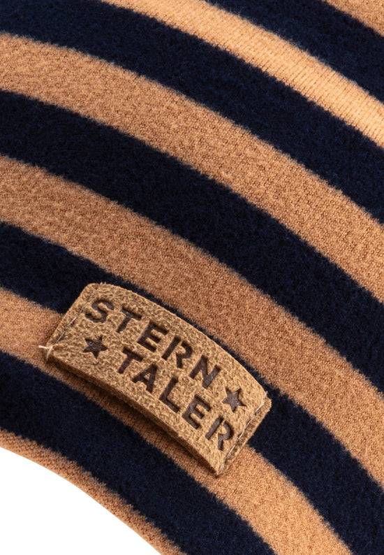 Sterntaler Beanie aus Microfleece bedruckt mit Ringeln 50% Rabatt mit kostenlosem Versand