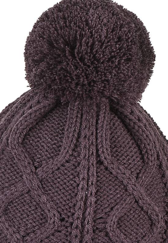 Sterntaler Schal-Bommelmütze mit Zopfmuster Black Friday Preise