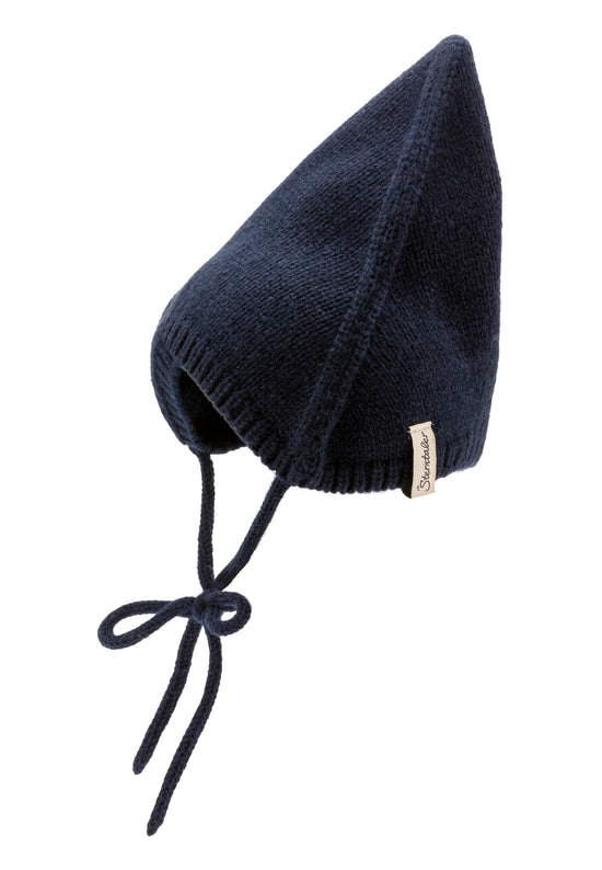 Sterntaler Strickmütze aus Lambswool mit Ohrenklappen Im Verkauf