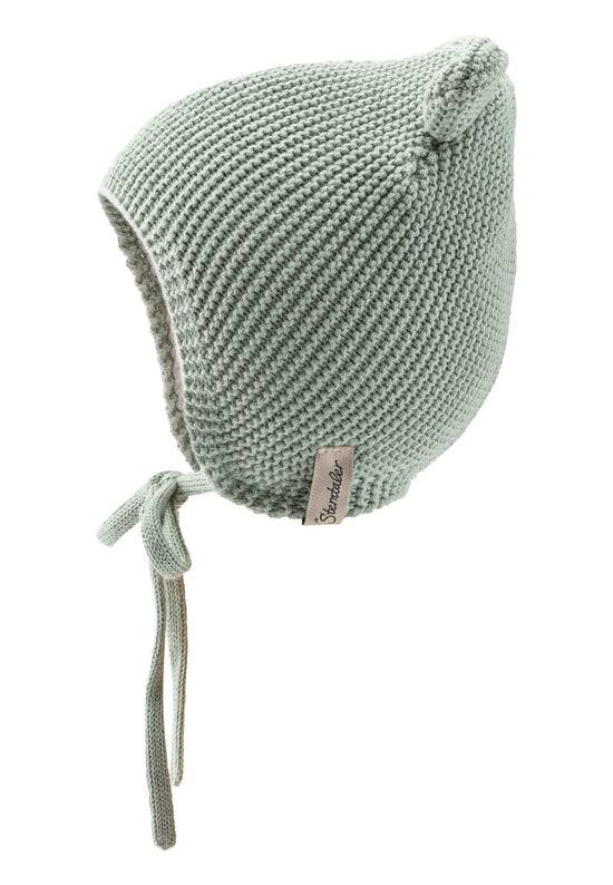 Sterntaler GOTS Strickmütze mit Baumwollfleece-Futter zollfrei