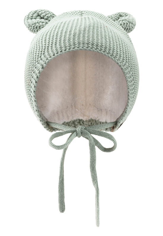 Sterntaler GOTS Strickmütze mit Baumwollfleece-Futter zollfrei