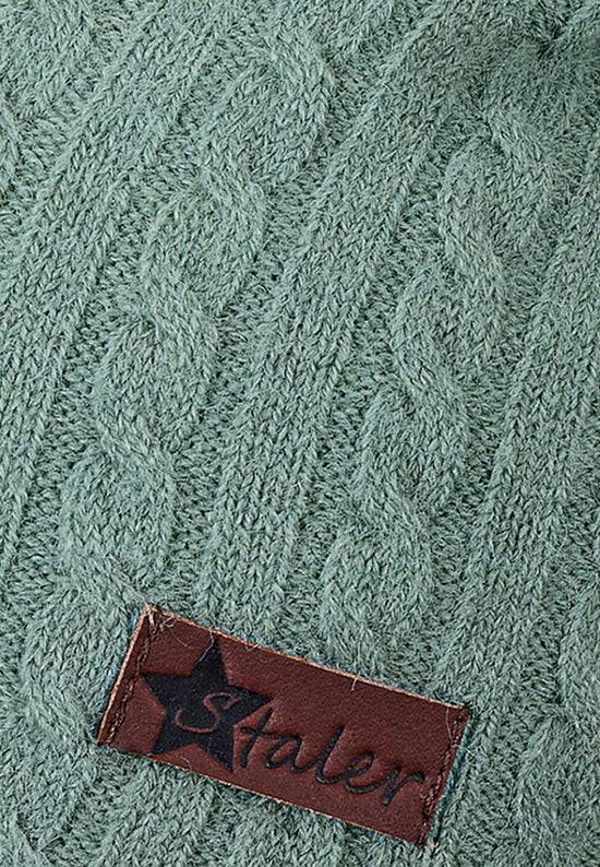 Sterntaler Beanie im Zopfmuster-Design 50% Rabatt für begrenzte Zeit