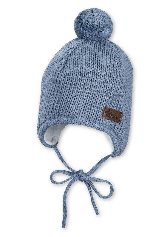 Sterntaler Strickmütze mit Bommel in verschiedenen Farben Schlussverkauf