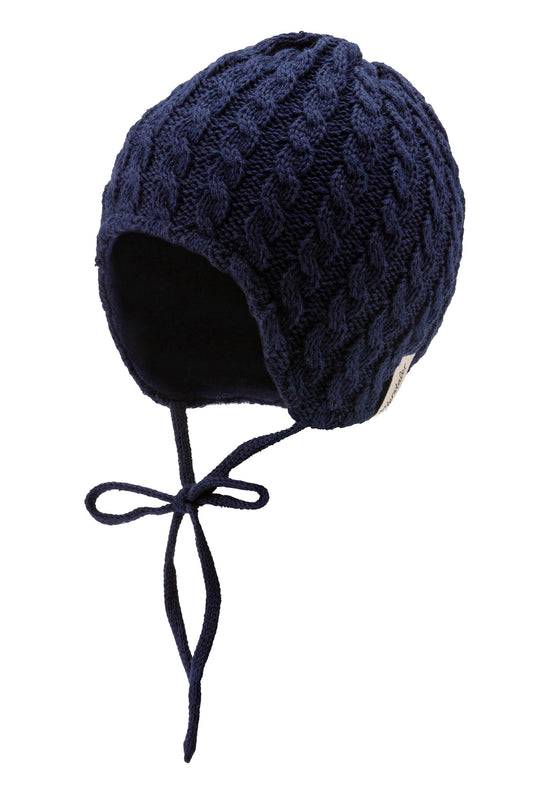 Sterntaler Mütze aus Strickware und Baumwollfleece-Futter Meist gekauft