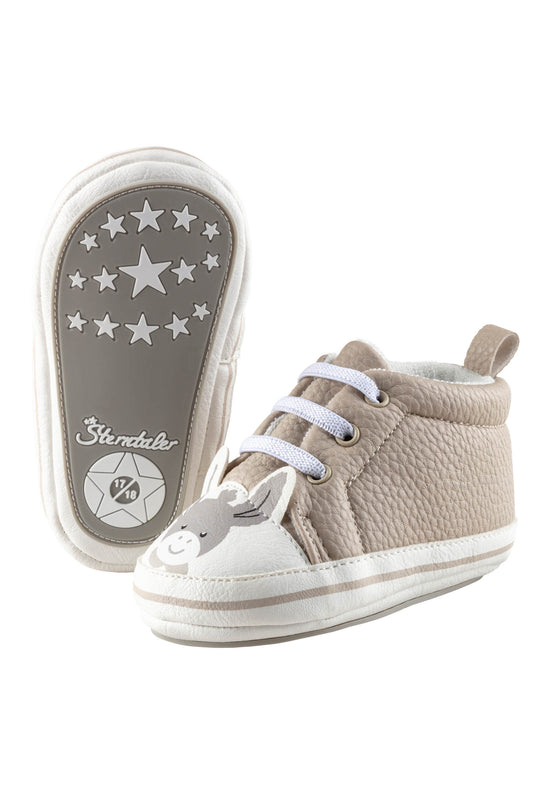 Sterntaler Babyschuh aus Kunstleder und Emmi Applikation Osterangebot