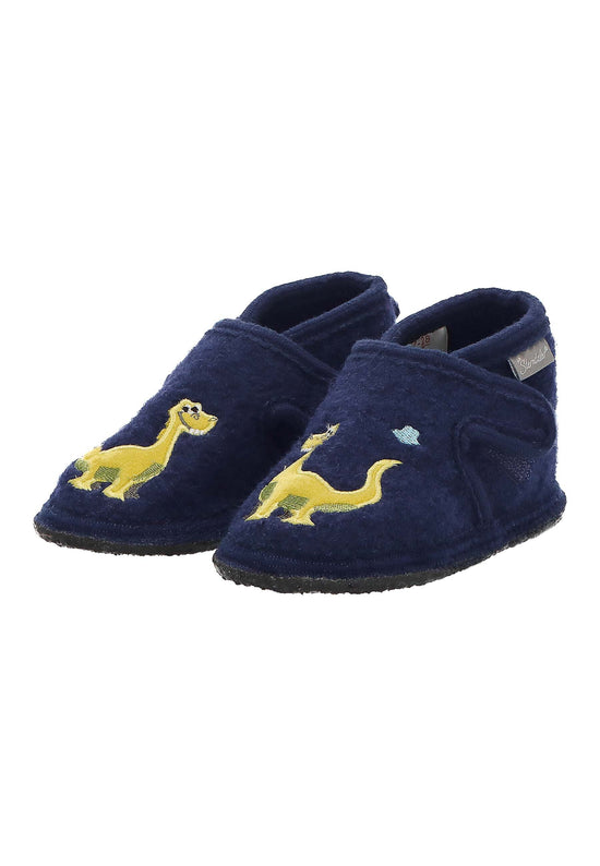 Sterntaler Hausschuhe mit Stickerei Dino in Marine Bestseller