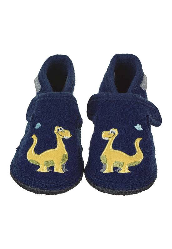 Sterntaler Hausschuhe mit Stickerei Dino in Marine Bestseller