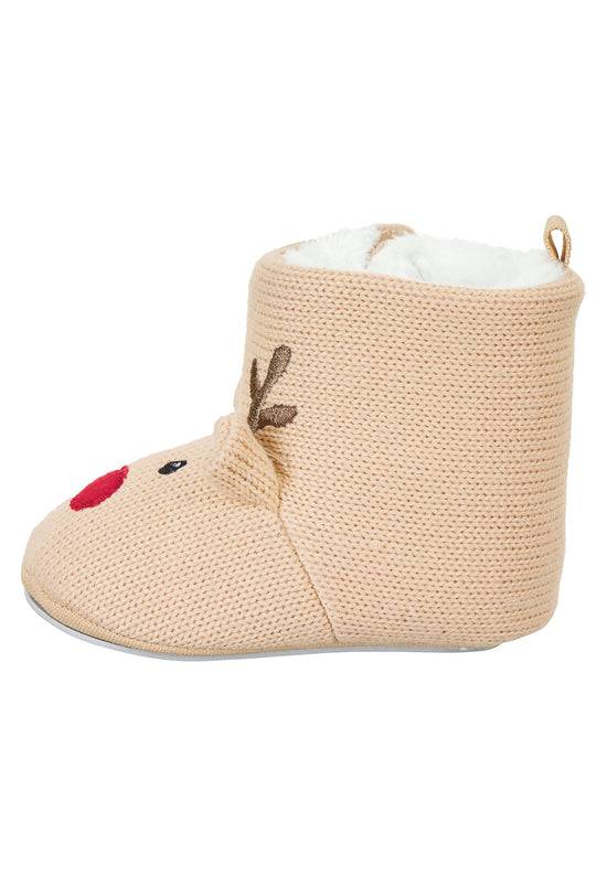 Sterntaler Babystiefel in Strickoptik mit Motiv Rentier VIP-Rabatte