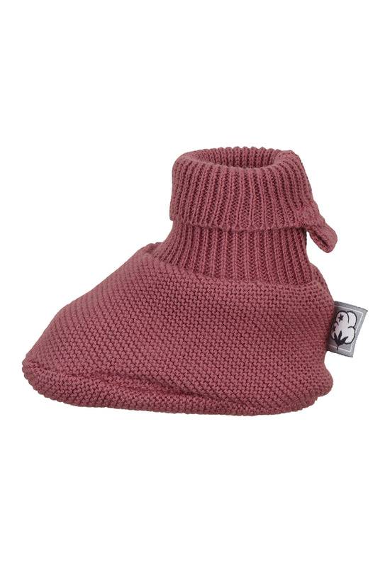 Sterntaler GOTS Strick-Schuh in Grün, Marine, Rosa oder Grau Super Sparpreis