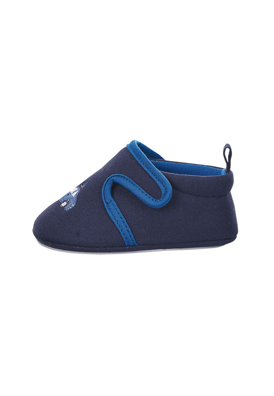 Sterntaler Baby-Krabbelschuh Auto aus Canvas in Marine Kostenlose Rückgabe