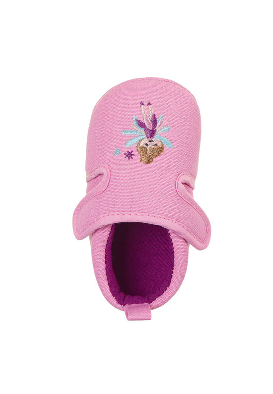Sterntaler Baby-Krabbelschuh Fee aus Canvas in Rosa Letzte 3 Tage