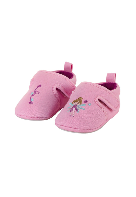Sterntaler Baby-Krabbelschuh Fee aus Canvas in Rosa Letzte 3 Tage