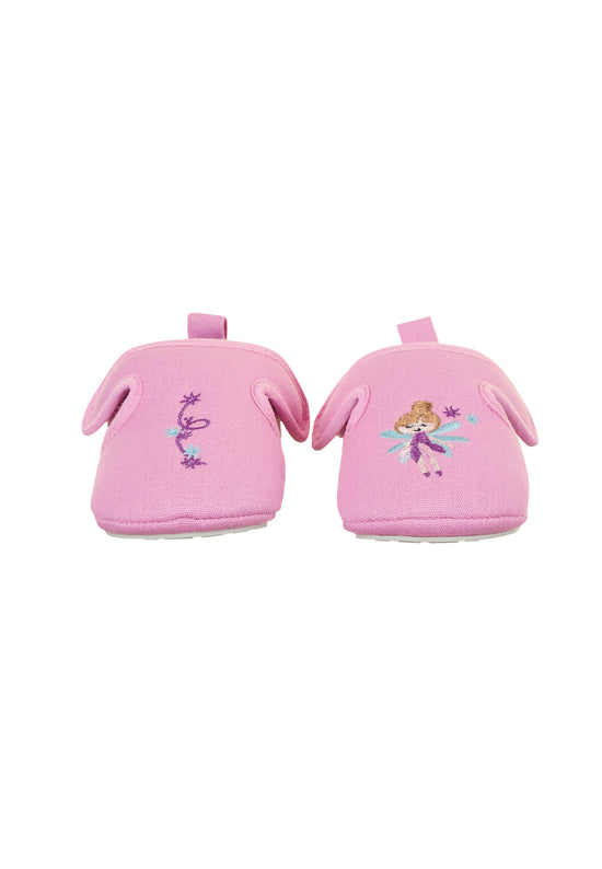 Sterntaler Baby-Krabbelschuh Fee aus Canvas in Rosa Letzte 3 Tage