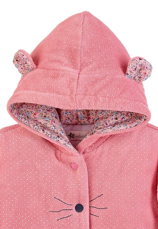 Sterntaler Kapuzen-Jacke Nicki Maus Mabel in Rosa, wattiert Clearance-Verkauf