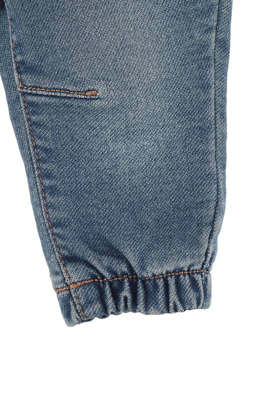 Sterntaler Jeanshose aus elastischem Sweat Denim in Marine Outlet