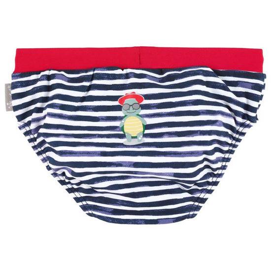 Sterntaler Badehose mit maritimem Streifen, Print Schildkröte Jubiläumsangebot