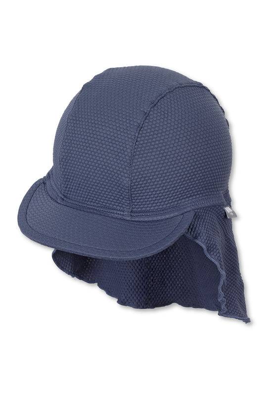 Sterntaler Schirmmütze mit Nackenschutz aus Strukturmaterial Heißer Verkauf