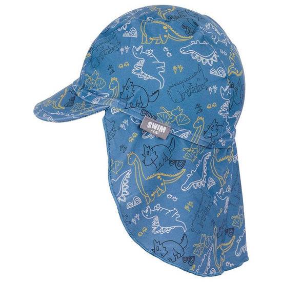Sterntaler Schirmmütze mit Nackenschutz in blau mit Dinos Top Angebot