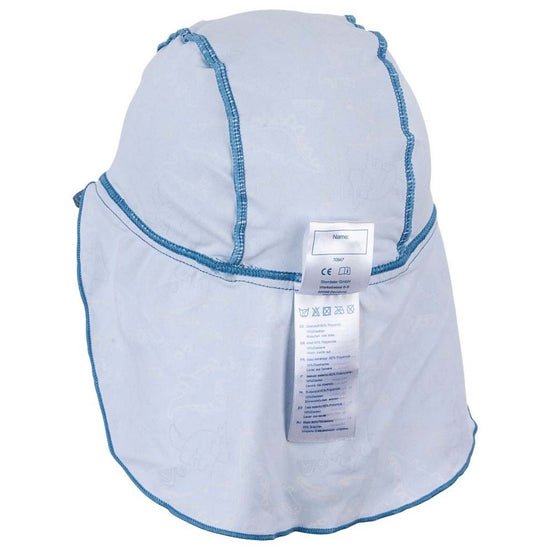 Sterntaler Schirmmütze mit Nackenschutz in blau mit Dinos Top Angebot