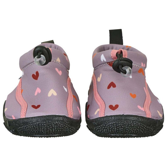Sterntaler Aqua-Schuh Kinder Lila mit allover Herzen Print Online Outlet