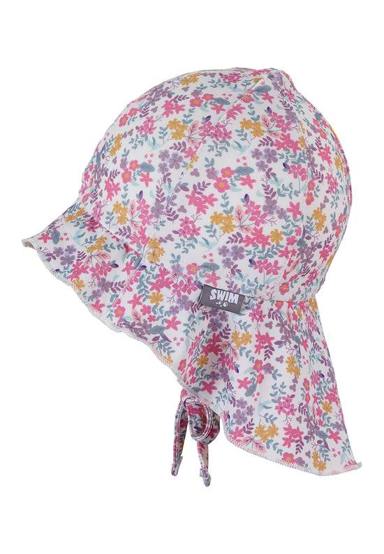 Sterntaler Schirmmütze mit Nackenschutz bedruckt mit Blumen Exklusive Angebote
