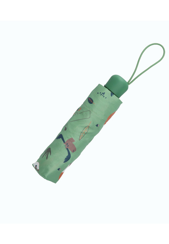 Sterntaler Taschenschirm Waldtiere in Grün Räumungsverkauf