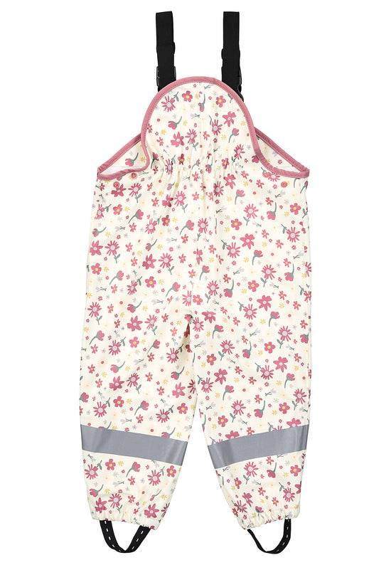 Sterntaler Regenträgerhose Blumen ungefüttert mit Reflektoren Tägliche Deals
