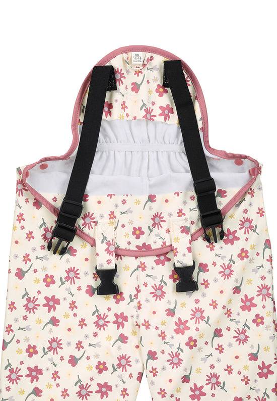 Sterntaler Regenträgerhose Blumen ungefüttert mit Reflektoren Tägliche Deals