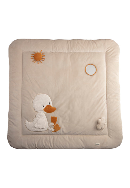 Sterntaler Krabbeldecke mit Motiv Ente Edda in beige Begrenzte Freigabe