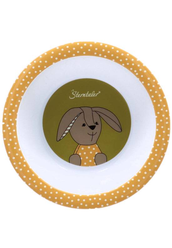 Sterntaler Baby Schale Hase Happy in dunkelgrün