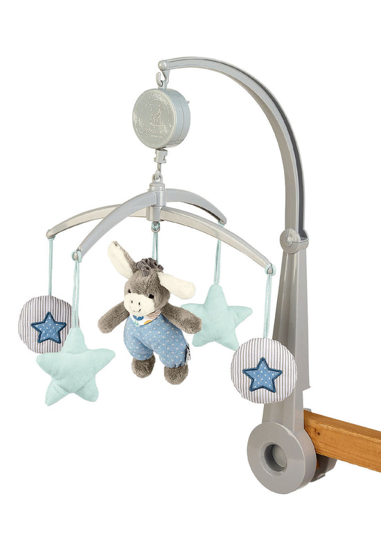 Sterntaler Mobile Esel Emmi Melodie: La Le Lu in Blau / Grau