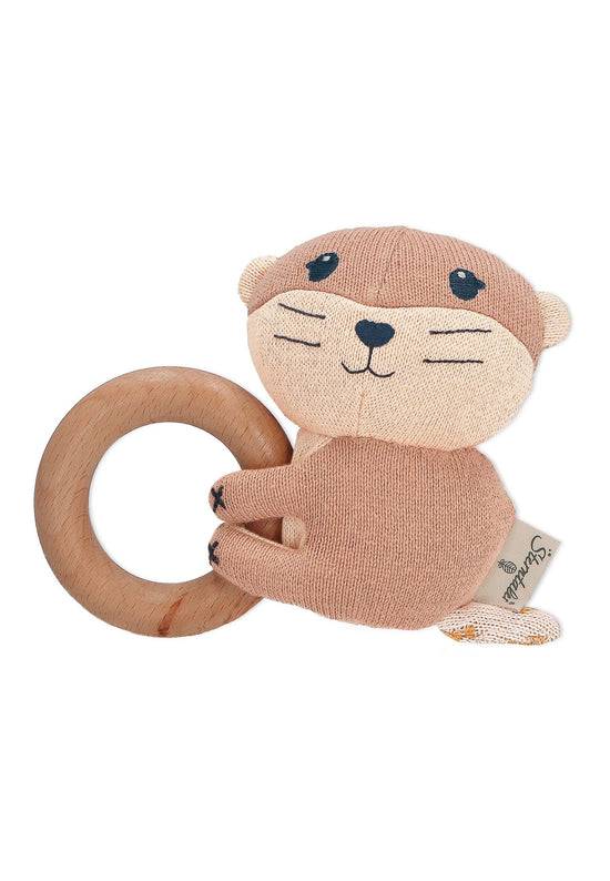 Sterntaler Holz-Greifling Otter Otti in Hellbraun, 13 cm Online